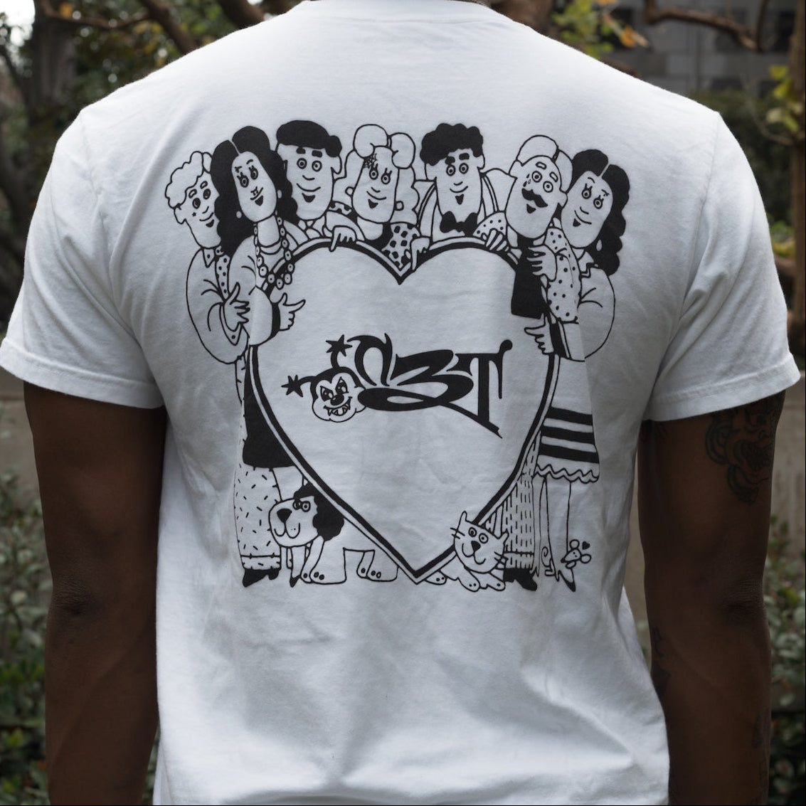 all my friends are on the .n3t t tshirt